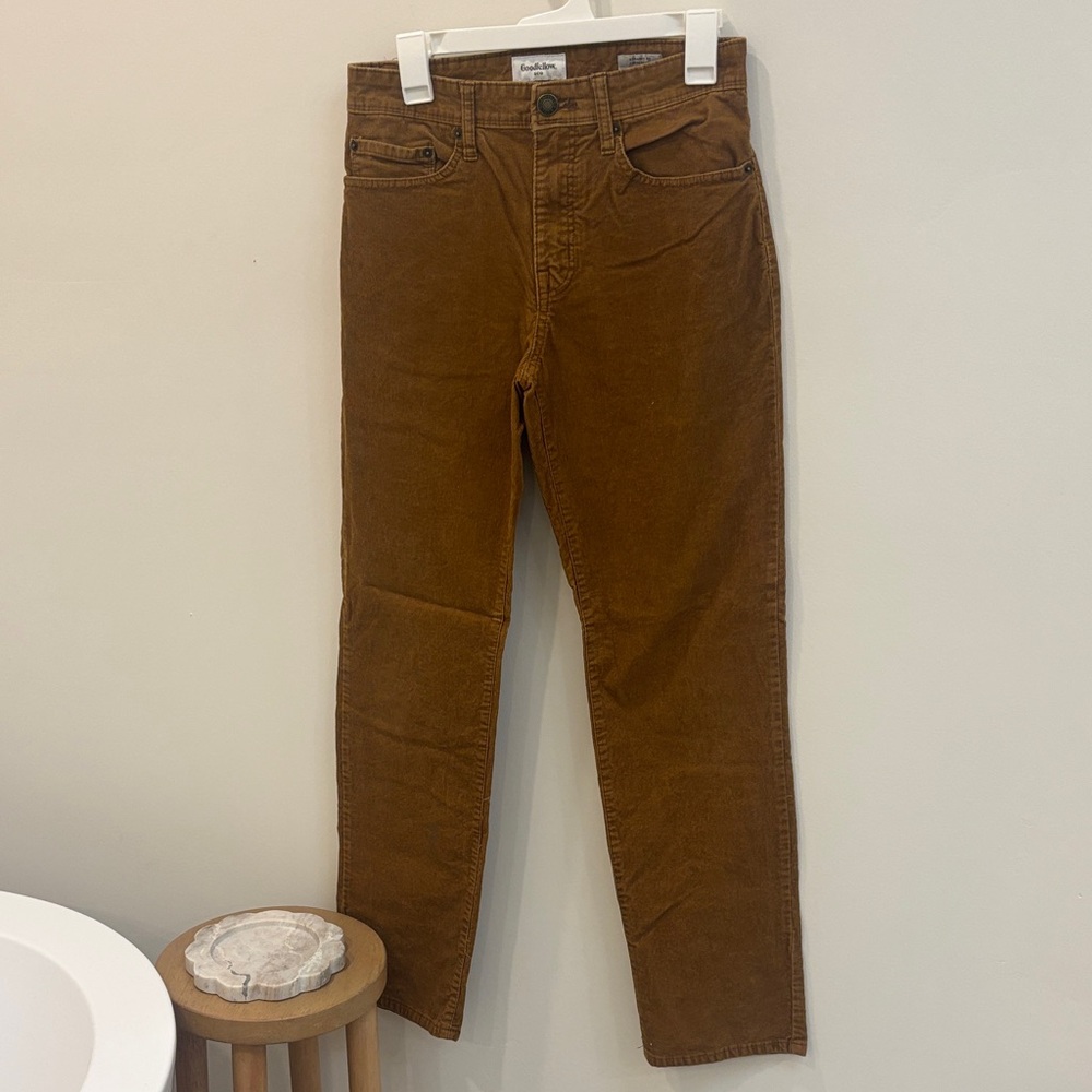 Goodfellow Camel Corduroy Pants - 28